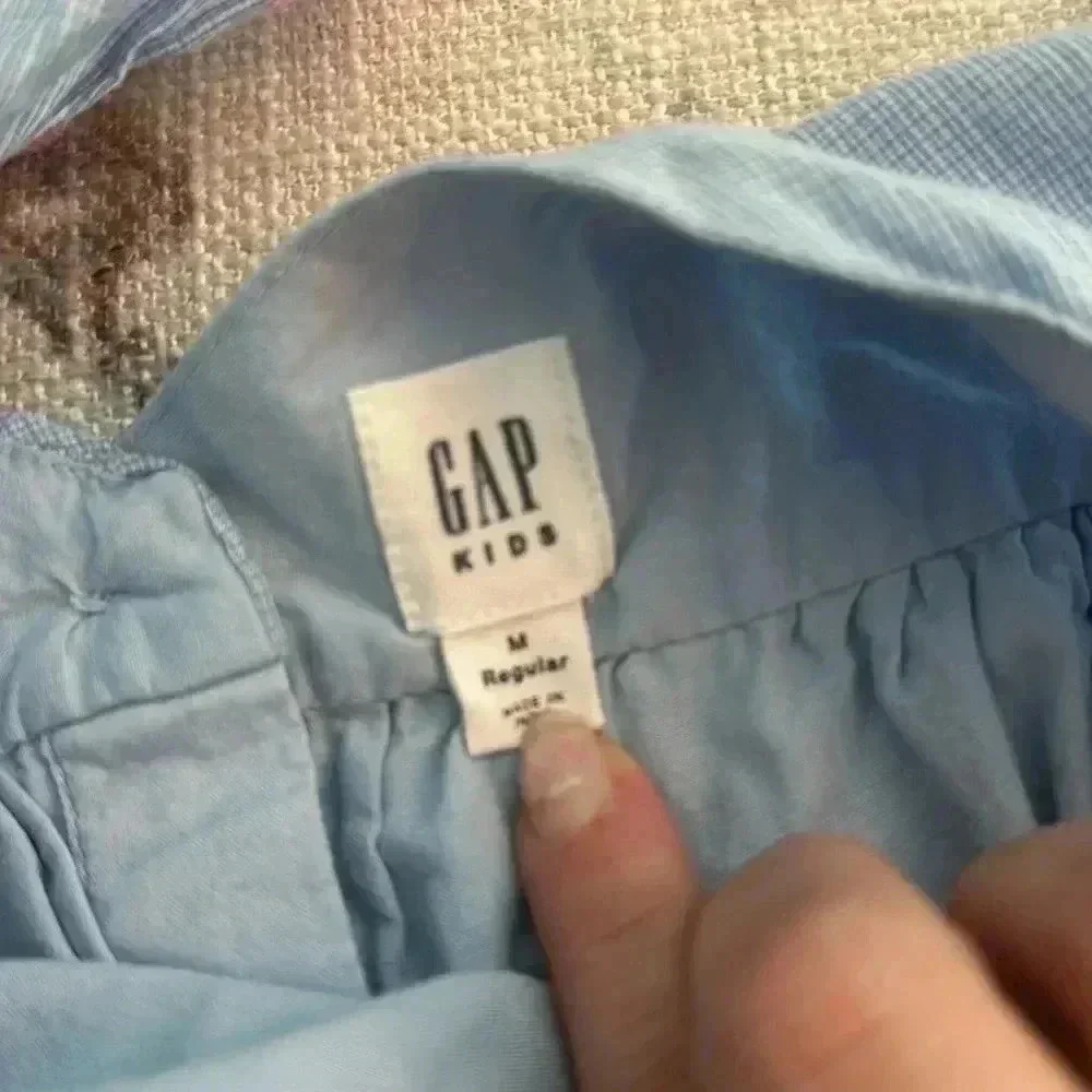 GAP Kids Embroidered‎ Dot Fit And Flare Dress Medium
